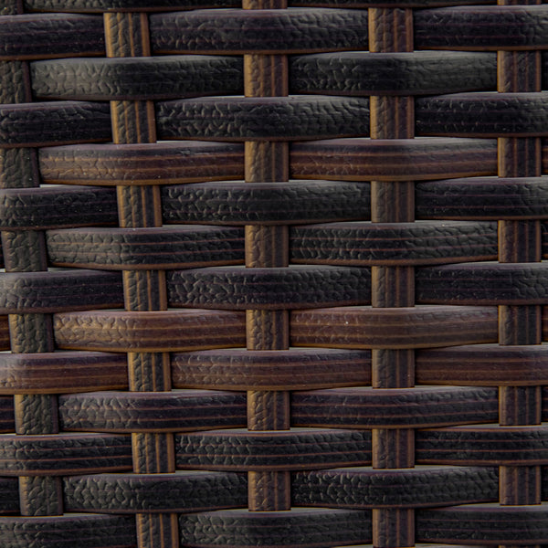 Rattan and wicker rocking chair with thick cushions, cream white