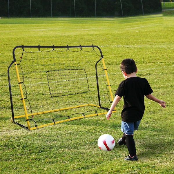 Rebound goal with 5 adjustable angles