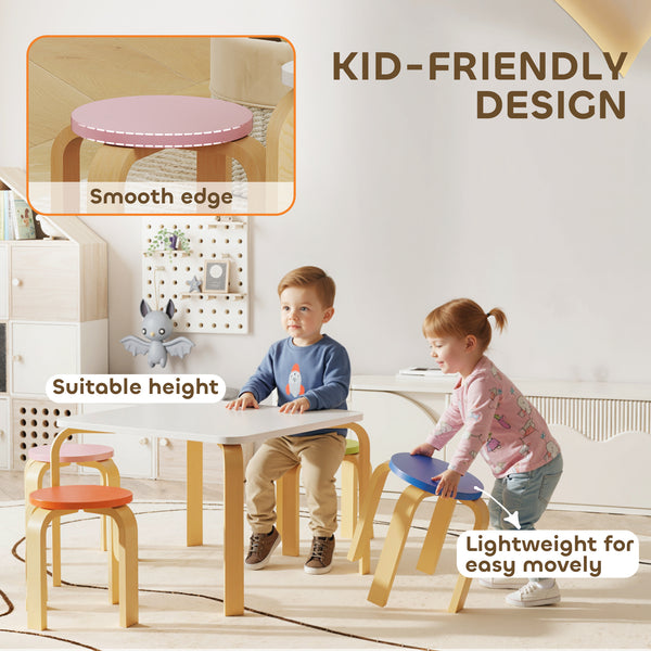 5-piece children's furniture set, multi-colored