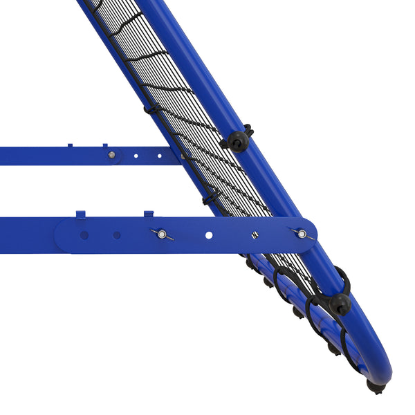 Adjustable rebound net, blue
