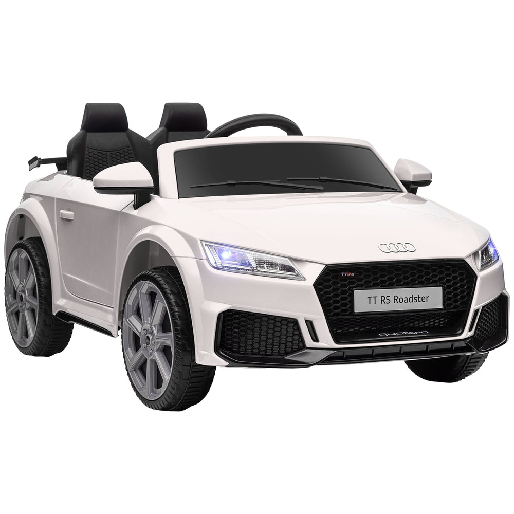 6V car with remote control, white