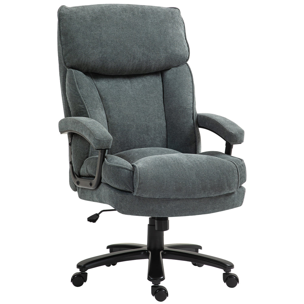 Sturdy office chair, grey