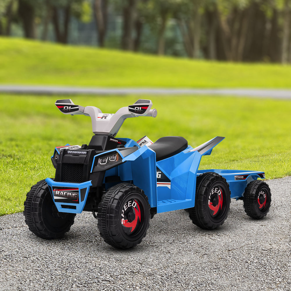 6V Off-Road Quad, Blue