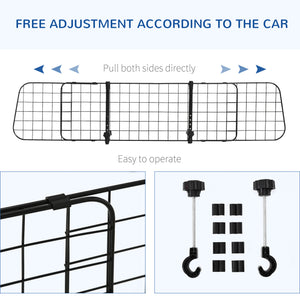 Adjustable Pet Barrier for Vehicles (SUVs, Vans, Trucks)