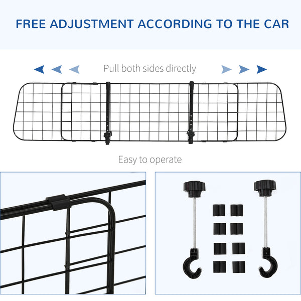 Adjustable Pet Barrier for Vehicles (SUVs, Vans, Trucks)