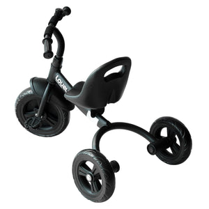 Tricycle for children 18 months and older, indoor and outdoor, Black
