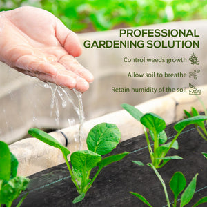Weed control fabric 2m x 50m