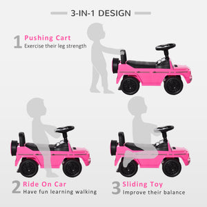 Mercedes-Benz G350 Toddler Push Car, Pink 