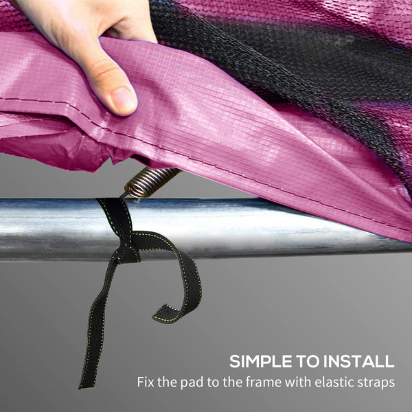 Replacement pad for 8-foot trampoline, pink