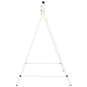 Metal swing stand, white