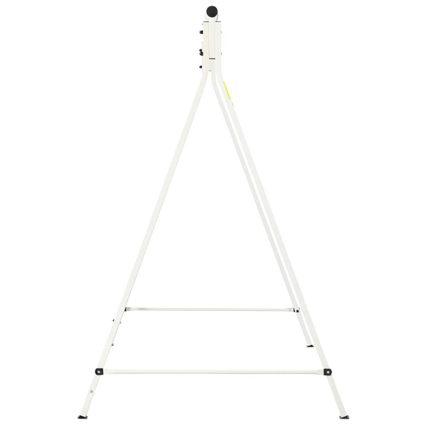 Metal swing stand, white