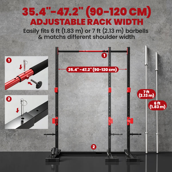 Adjustable reinforced weight rack, 1,100 lbs