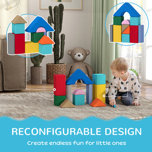 11-piece children's play area, dark color