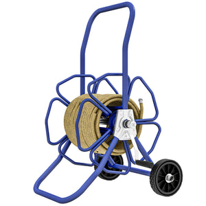 98 ft garden hose reel with 5/8 in hose included