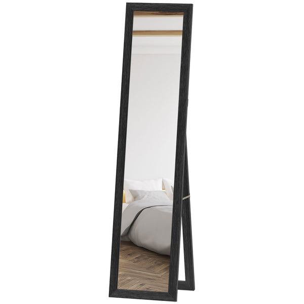 Full-length mirror 38 x 157 cm, black