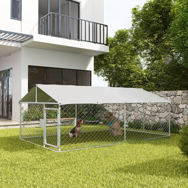Outdoor enclosure with waterproof and UV-resistant cover