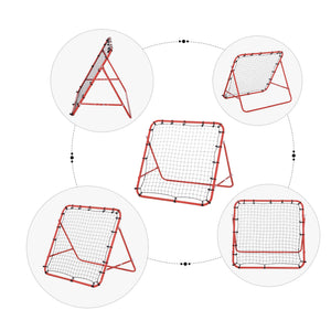 Rebound net, red