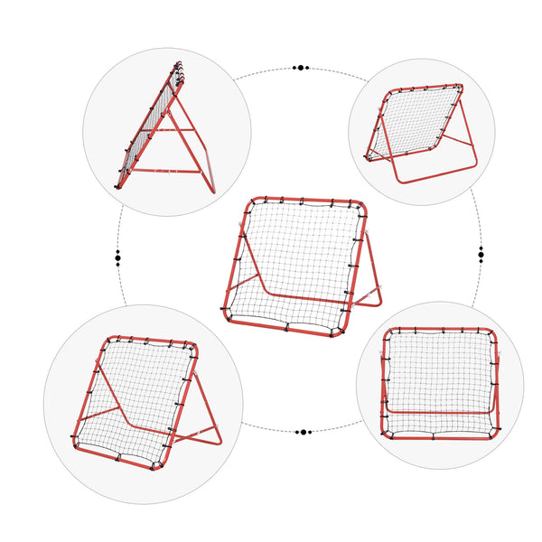 Rebound net, red