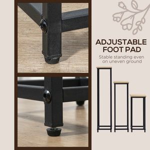Set of 3 plant stands