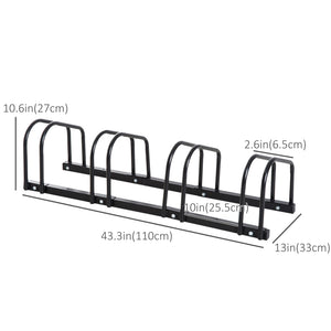 4-bike rack, black