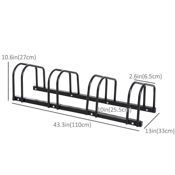 4-bike rack, black