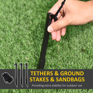 8ft Inflatable Santa Claus Waving Hands