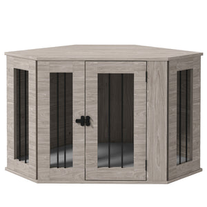 41-inch crate furniture with cushion, gray