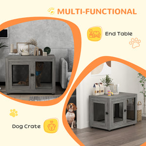 Crate furniture with waterproof cushion, gray