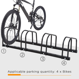 4-bike rack, black