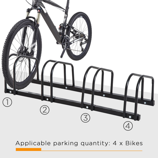 4-bike rack, black