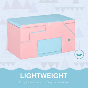 2-Piece Foam Play Set for Kids, Blue/Pink