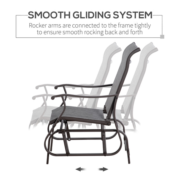 Rocking chair, grey