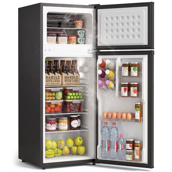 7.7 cu. ft. Refrigerator with Freezer, Black