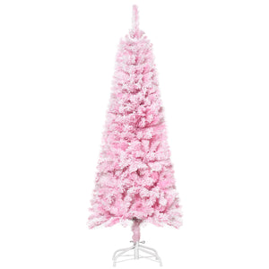 5ft Pink Snow Frosted Artificial Christmas Tree