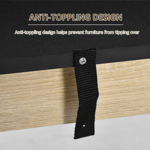 Bar table with 3 storage shelves