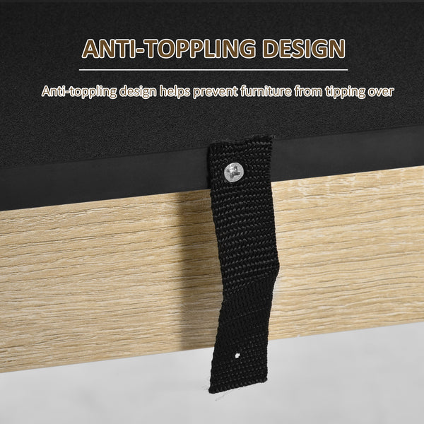 Bar table with 3 storage shelves