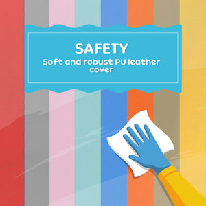 11-piece children's play area, dark color