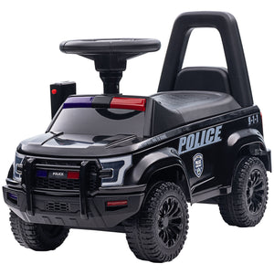 Toddler Police Car with Hidden Underseat Storage