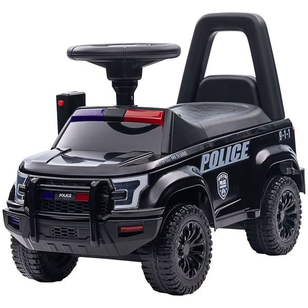Toddler Police Car with Hidden Underseat Storage