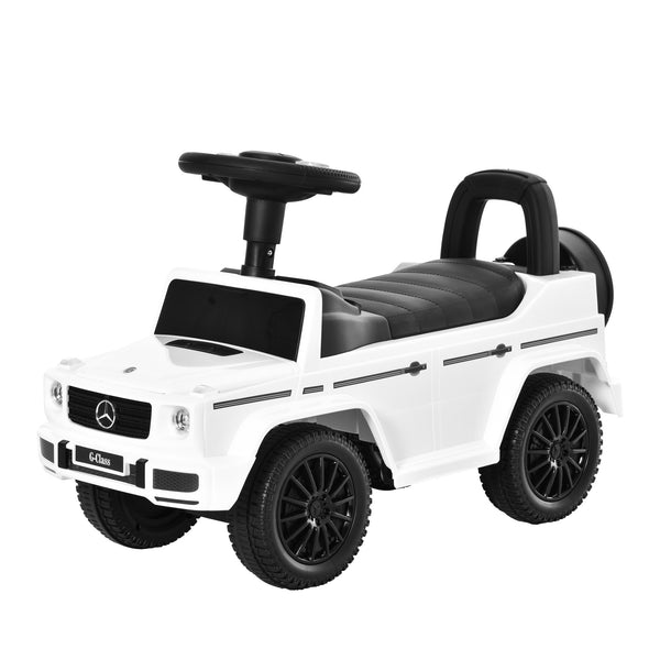 Mercedes-Benz G350 Licensed Kids Push Car, White