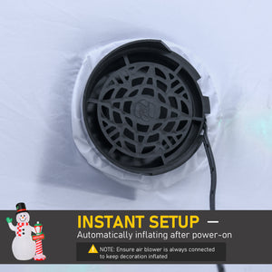 7.9ft Snowman Inflatable Christmas Decoration