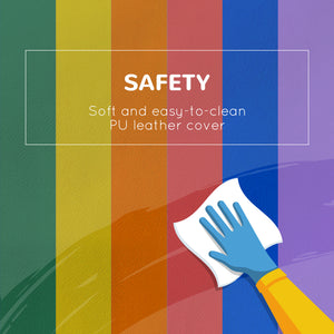 7-piece soft foam climbing blocks