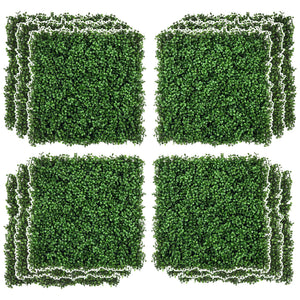 Artificial green wall with drainage for the home and garden