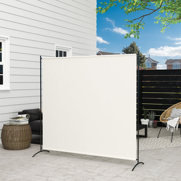 Single-panel room divider, UV30+ protection, beige