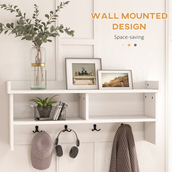 Coat rack and shoe bench set, white