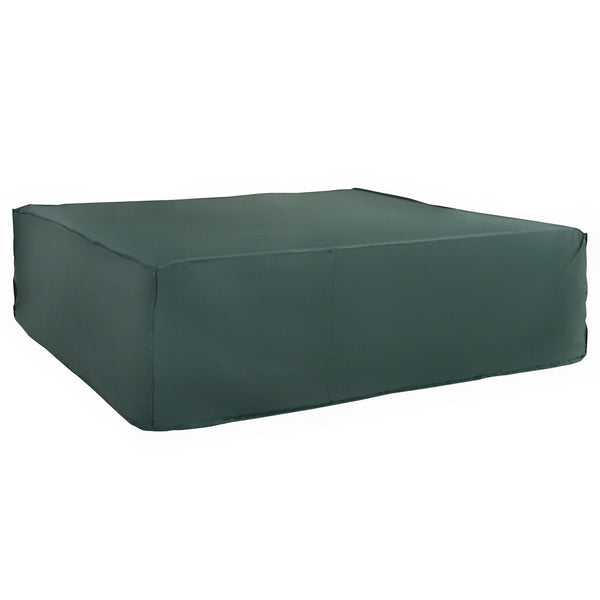 Cover for large patio furniture set, green