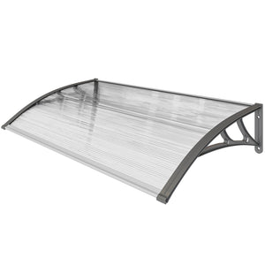 3.6 x 2 ft transparent door and window canopy