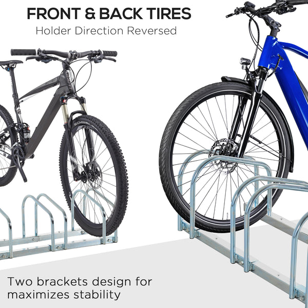 4-bike rack, silver