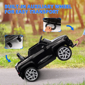 Chevrolet Silverado RST 12V Licensed with Remote Control, Black