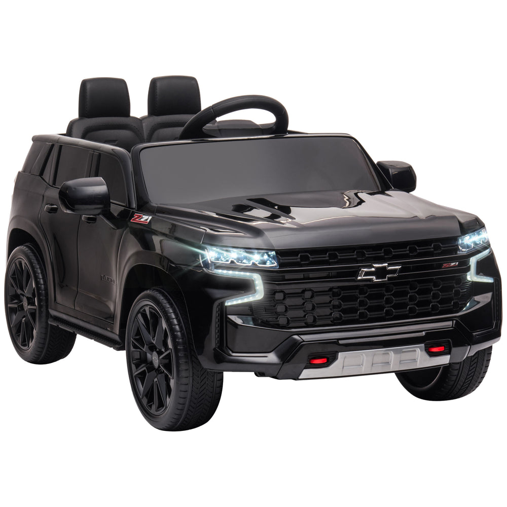 Chevrolet Tahoe Licensed 12V with Parental Remote, Black
